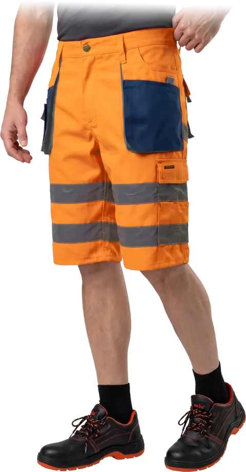 Spodnie robocze krótkie FORMEN HI-VIS PGS R. S
