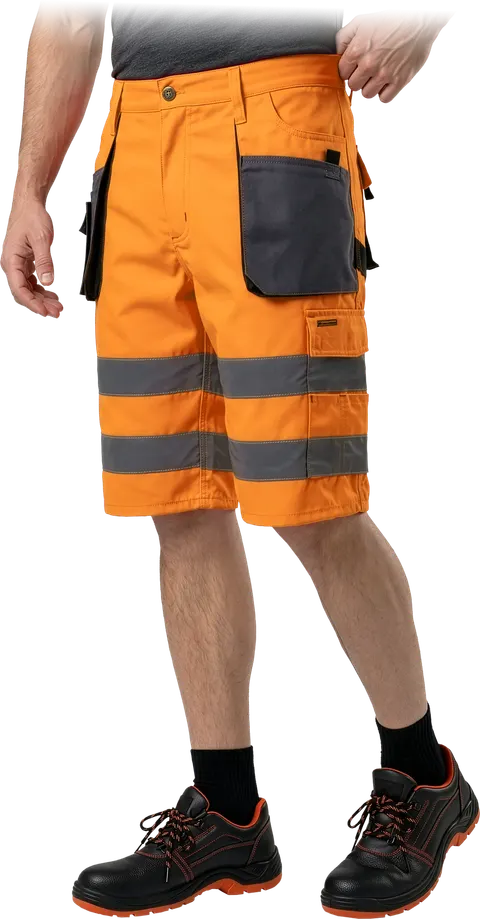 Spodnie robocze krótkie FORMEN HI-VIS PSB R. M