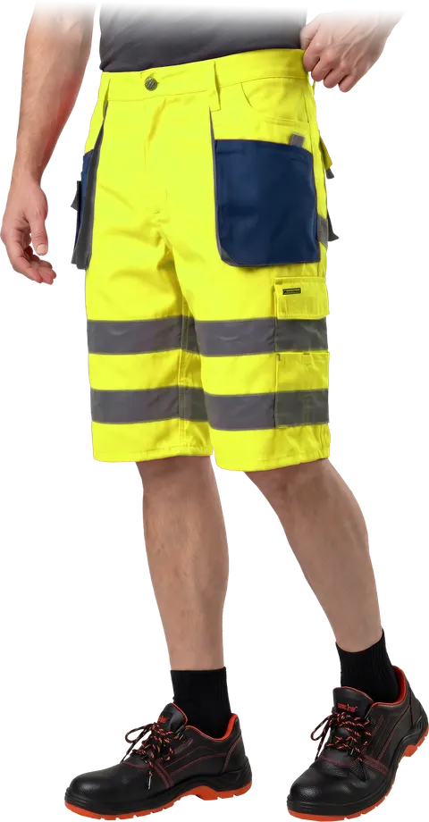 Spodnie robocze krótkie FORMEN HI-VIS YGS R. M