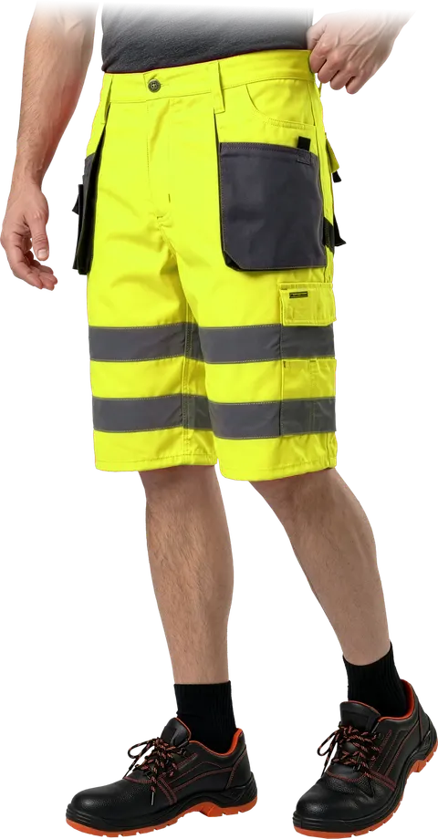 Spodnie robocze krótkie FORMEN HI-VIS YSB R. M