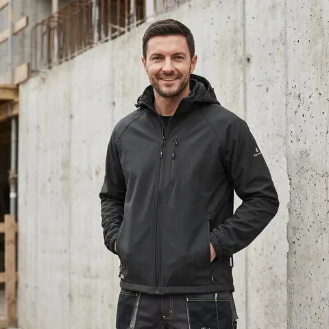 Kurtka softshell ZENDA czarna