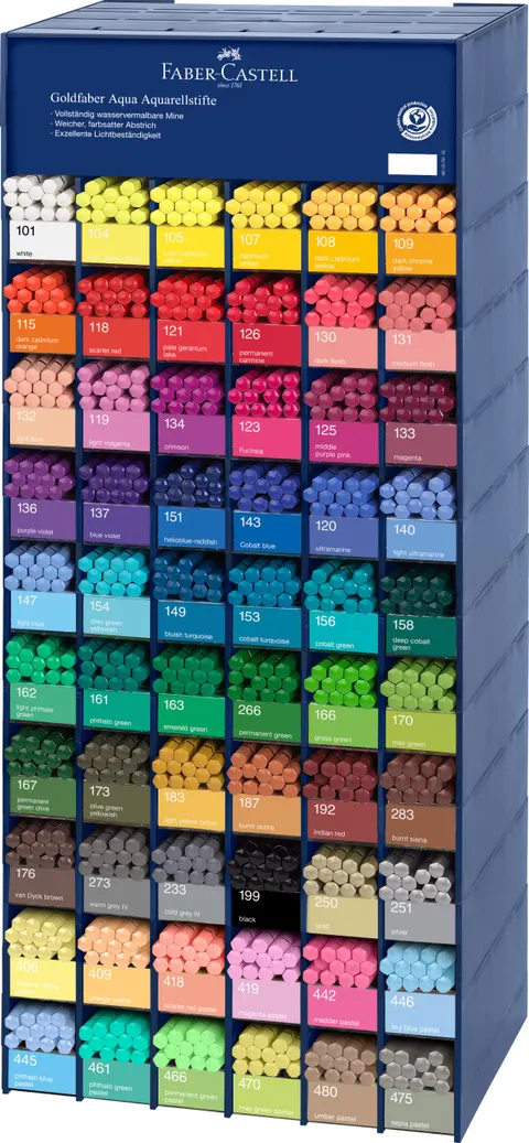 Kredki goldfaber aqua display+pitt artist pen Faber-Castell