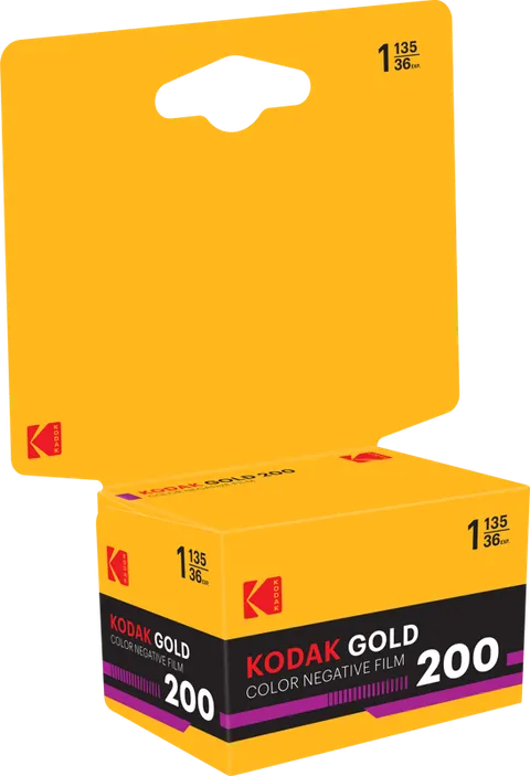 Film Eastman Kodak Gold 200 135-36 exp Carded