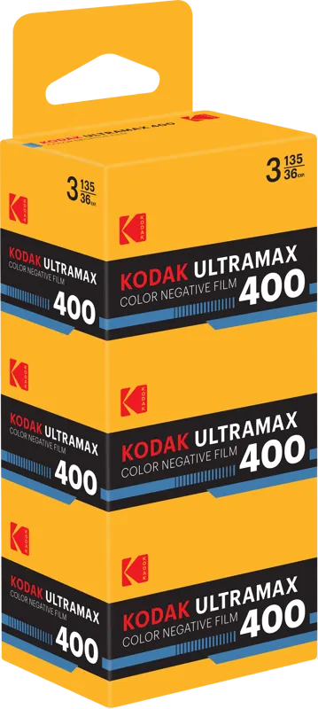 Film Eastman Kodak Ultramax 400 135-36 exp 3-pack Vertical