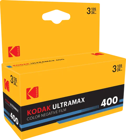 Film Eastman Kodak Ultramax 400 135-24 exp 3-pack Horizontal