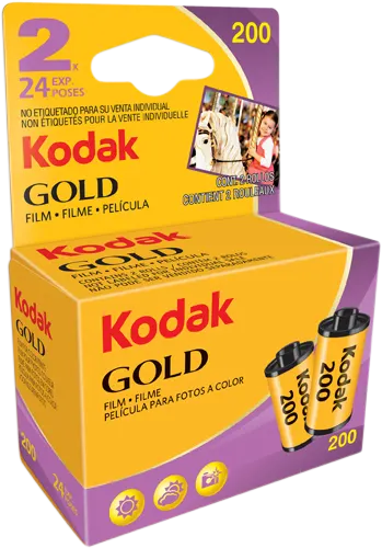 Film Kodak 135 Gold 200 Carded 24x2