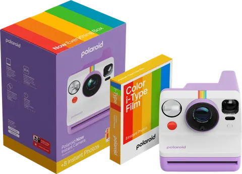 Wkłady Polaroid Now Gen 3 Purple bundle with Color Film (8 photos)