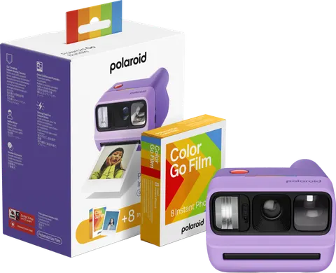 Wkłady Polaroid Go Gen 3 Purple + Color Film Bundle (8 Photos)
