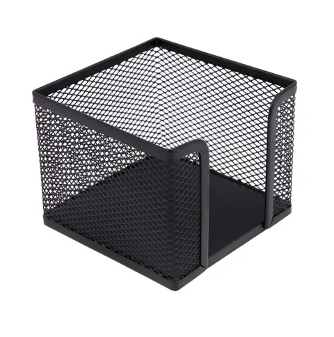 Pojemnik na karteczki MEMOBE metalowy czarny