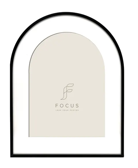 Ramka na zdjęcia Focus Aster Arch Black 21x26/PP 15x20