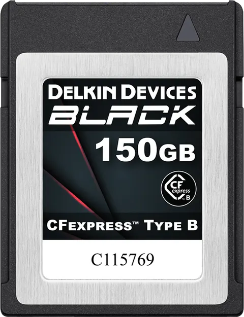 Karta pamięci Delkin CFexpress BLACK I Type B I R1725/W1530 (G3) 150GB