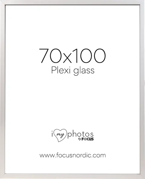 Ramka na zdjęcia Focus Soul White 70x100 Plexi