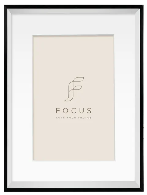 Ramka na zdjęcia Focus Aster Box Frame Black 40x50/PP 30x40
