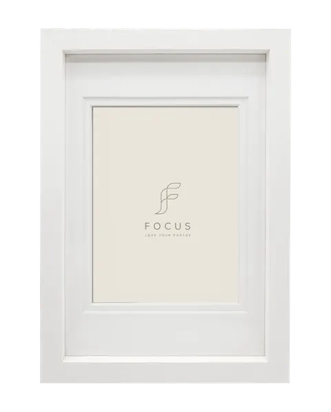 Ramka na zdjęcia Focus Dahlia White 18x24/PP 13x18