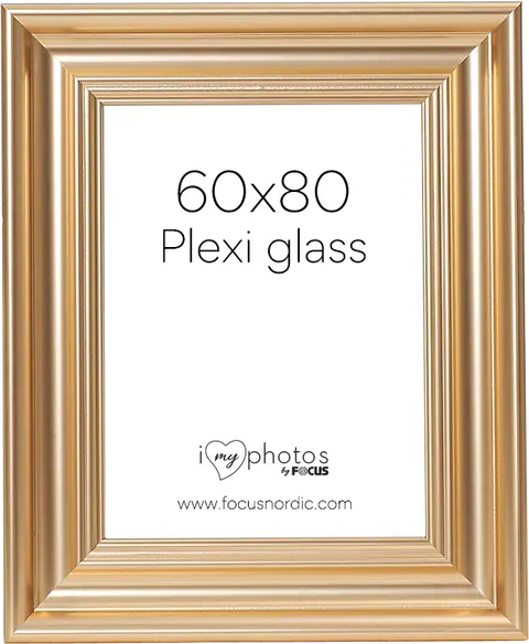 Ramka na zdjęcia Focus Charleston Gold 60x80