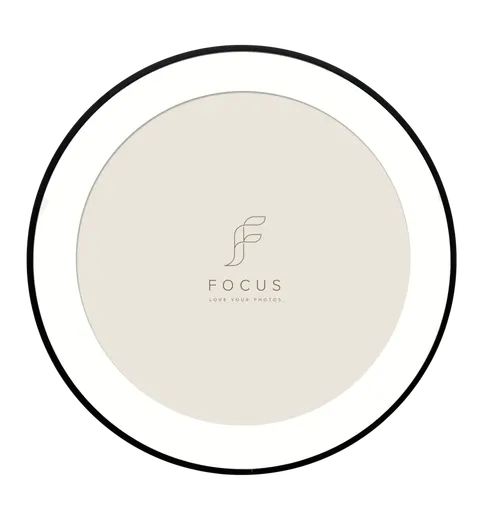 Ramka na zdjęcia Focus Aster Round Black 36,6/PP 30cm