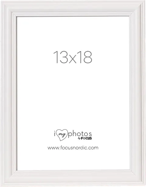 Ramka na zdjęcia Focus Tango Wood White 13x18
