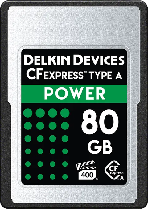 Karta pamięci Delkin CFexpress POWER I Type A I VPG400, R880/W790 / 80GB