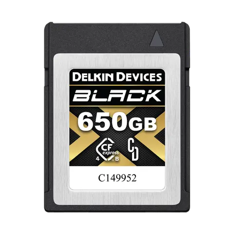 Karta pamięci Delkin CFexpress 4.0 BLACK | Type B | R3530/W3250 650GB