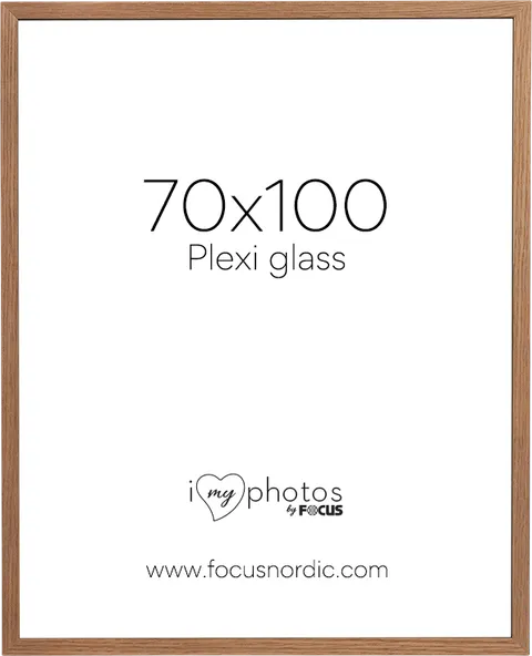 Ramka na zdjęcia Focus Soul Oak veneer 70X100 Plexi