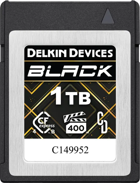 Karta pamięci Delkin CFexpress 4.0 BLACK | Type B | R3630/W3130 (VPG400) 1TB