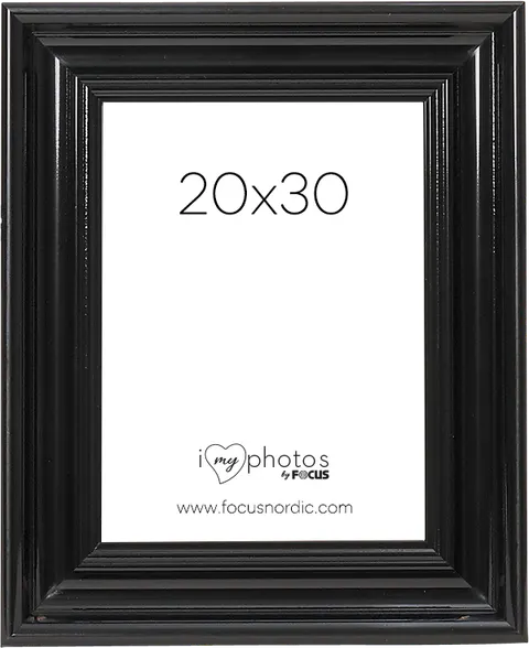 Ramka na zdjęcia Focus Charleston Black 20x30