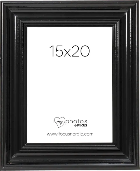 Ramka na zdjęcia Focus Charleston Black 15x20
