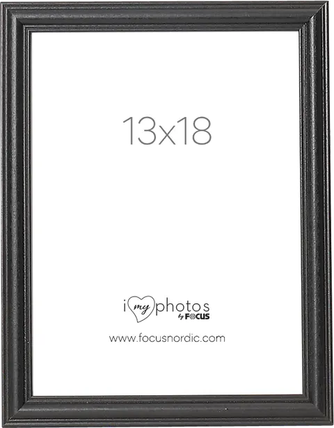 Ramka na zdjęcia Focus Tango Wood Black 13x18