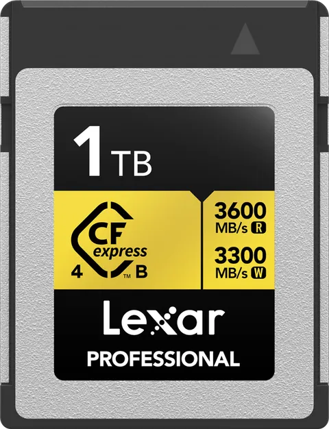 Karta pamięci Lexar CFexpress 4.0 Pro Gold R3600/W3300 1TB