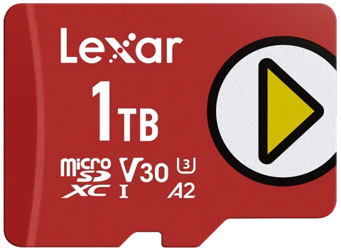 Karta pamięci Lexar microSDXC PLAY UHS-I/A2/U3 R205/W140 (V30) 1TB