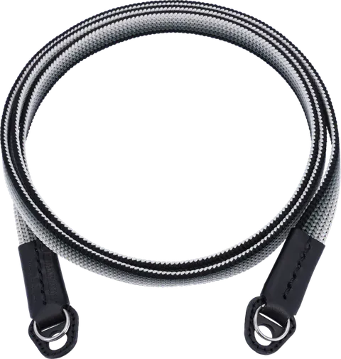 Artisan & Artist I ACAM-322A I Silk camera strap (Long), Black/Silver ARTISANARTIST