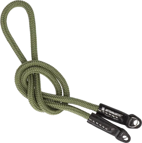 Artisan & Artist | ACAM-306A | Silk Camera Strap, Khaki ARTISANARTIST