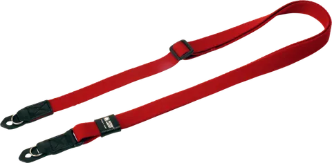 Artisan & Artist | ACAM-100A | Slim & Soft Cloth Camera strap - Leica M/mirrorless (w/Ring) Red ARTISANARTIST
