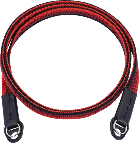 Artisan & Artist I ACAM-322A I Silk camera strap (Long), Black/Red ARTISANARTIST