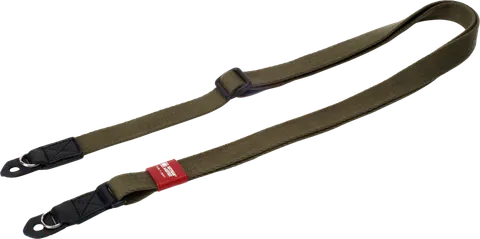 Artisan & Artist | ACAM-100A | Slim & Soft Cloth Camera strap - Leica M/mirrorless (w/Ring) Khaki ARTISANARTIST