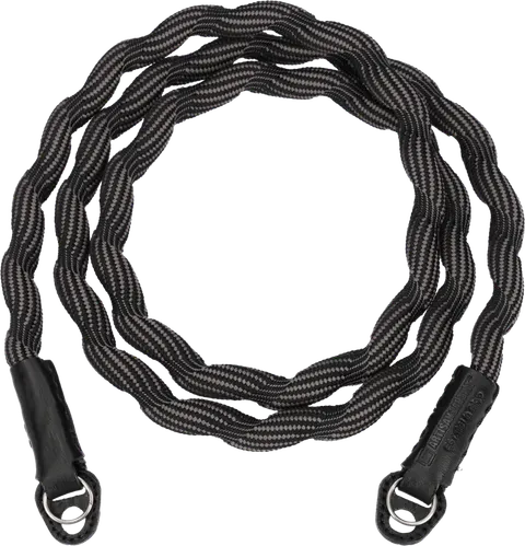 Artisan & Artist I ACAM-708 I Spiral Cord Strap (Long), Black/Grey ARTISANARTIST