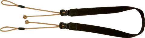 Artisan & Artist | ACAM-P25 | Wide Length Parachute Cord Strap w/adjustable lengths (d-ring) Tan ARTISANARTIST