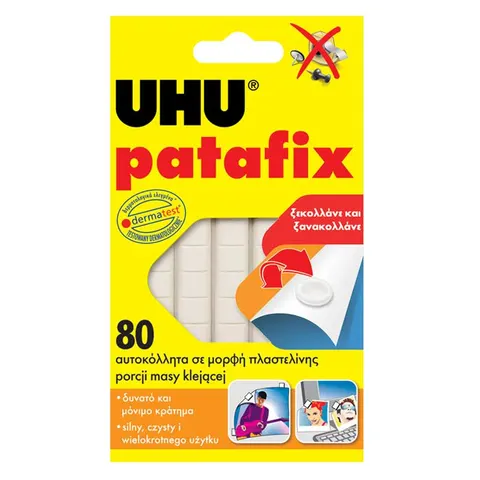 Masa klejąca patafix 80 sztuk UHU