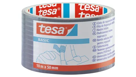 Taśma naprawcza tesa basic 10M x 50 mm srebrna