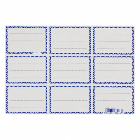Naklejki na zeszyt Frame1 A 25 STARPAK 494476