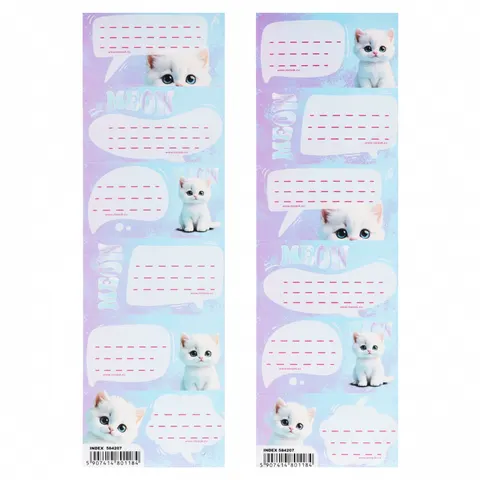 Naklejki na zeszyt Cute Kitty A 25 STARPAK 584207