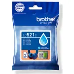 Brother LC521C tusz niebieski oryginalny (LC521C)