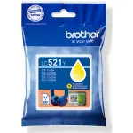Brother LC521Y tusz żółty oryginalny (LC521Y)