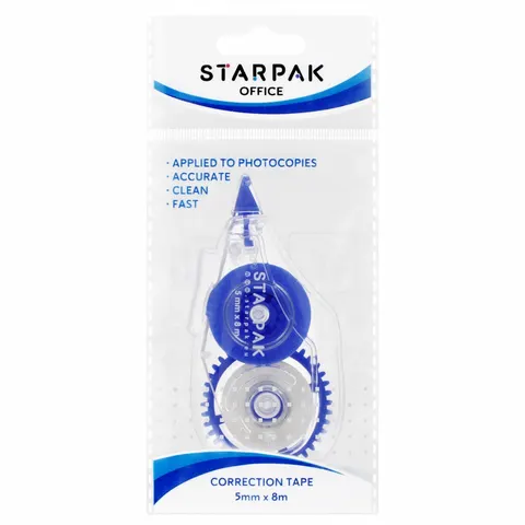 Korektor w taśmie 5mmx8mb STARPAK 262048