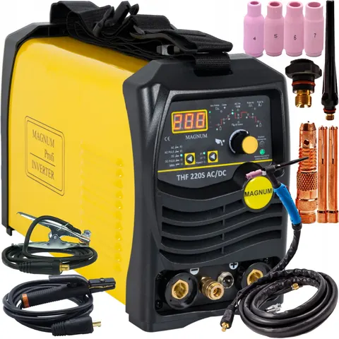 SPAWARKA INWERTOROWA TIG MAGNUM THF 220S AC/DC