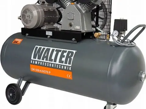 SPRĘŻARKA kompresor tłokowy walter żeliwny GK 270L 630l/min