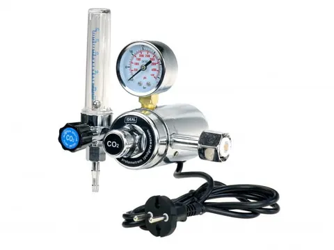 Reduktor CO2/Ar z rotametrem i podgrzewaczem 230V