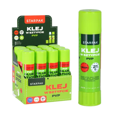 Klej w sztyfcie 21g PVP display A 12 STARPAK 578415