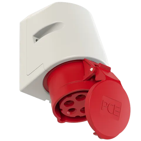Gniazdo stałe 16A 3P+Z+N IP44