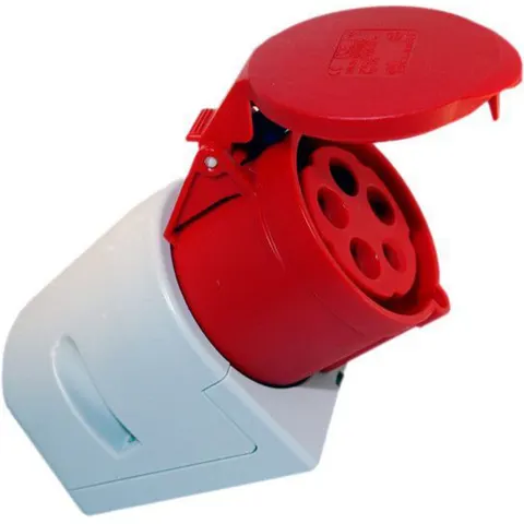PCE Gniazdo siłowe stałe IP44 32A 5P 400V 125-6